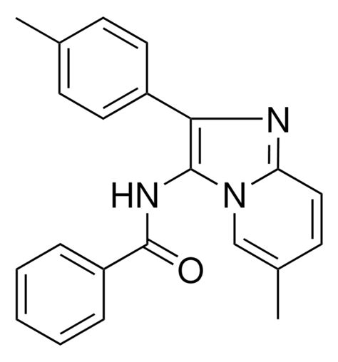 N 6 METHYL 2 4 METHYLPHENYL IMIDAZO 1 2 A PYRIDIN 3 YL BENZAMIDE