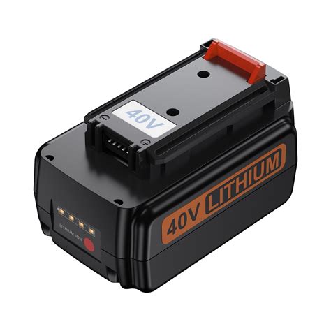 3 0AH Lithium Ion Batteries Replace For Black And Decker 40V Max