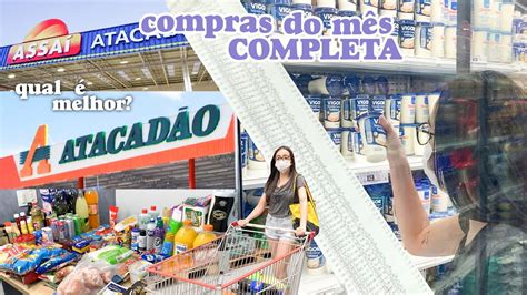 Compras Do M S No Mercado Assa X Atacad O Qual O Melhor Atacadista