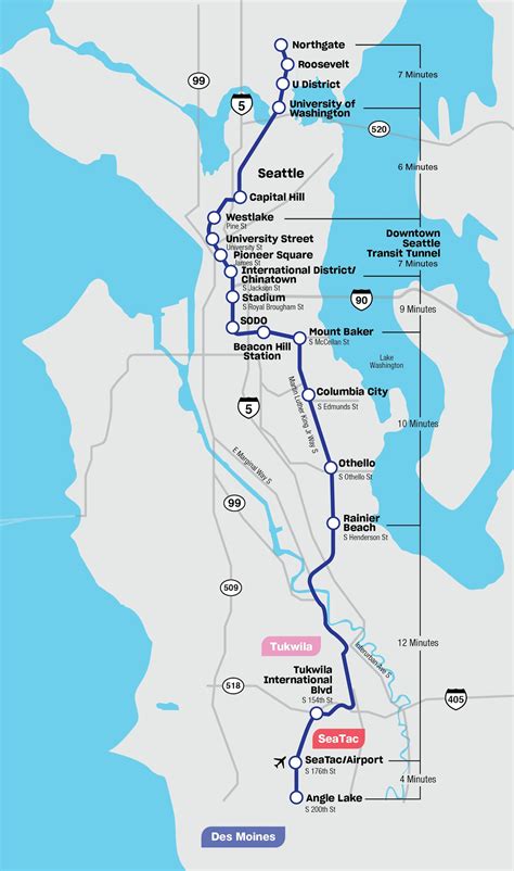 Link Light Rail | Explore Seattle Southside