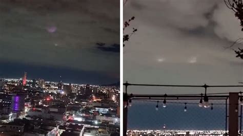 Captan Extrañas Luces En El Cielo De Monterrey Video El Mañana De