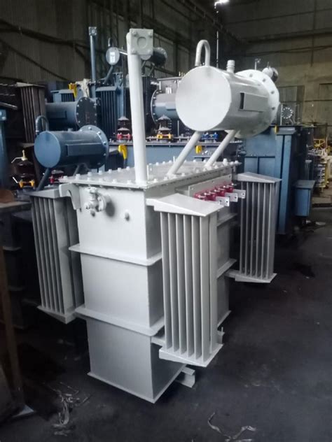 Mild Steel Kva Phase Kva Oil Cooled Distribution Transformer