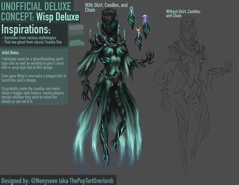 Unofficial Wisp Deluxe Concept Warframe