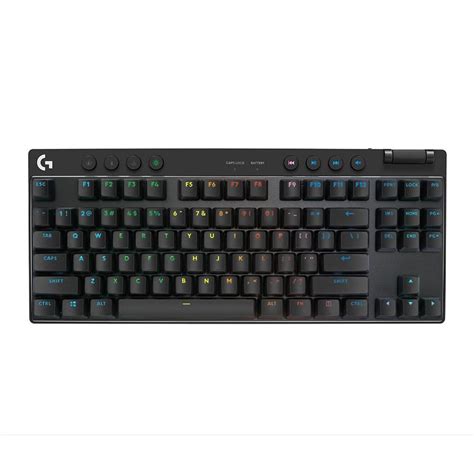 Teclado Gamer Sem Fio Logitech G Pro X Design Tkl Layout Us Rgb