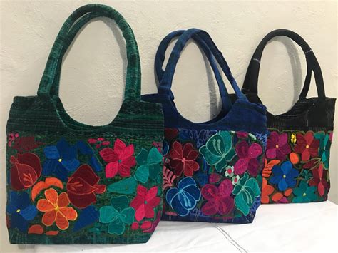 Bolsas Bordadas Artesanales Mexicanas 499 00 En Mercado Libre