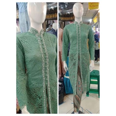 Jual Bayar Ditempat Kebaya Ibu Besan By Rasaqi Kebaya Brokat Mix Payet