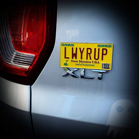 Lwyrup Better Call Saul Breaking Bad License Plate Auto Badge Ghost Patch