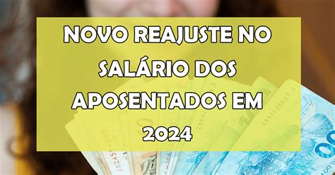 Novo Reajuste No Sal Rio Dos Aposentados Em