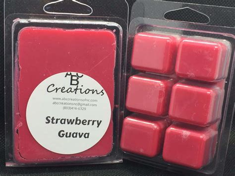 Strawberry Guava Soy Wax Melt ABC Creations Of NC