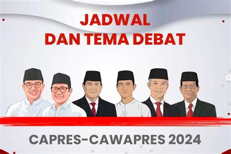 Siaran Langsung DEBAT CAPRES 2024 Hari Ini Tayang Di TV Mana Link LIVE