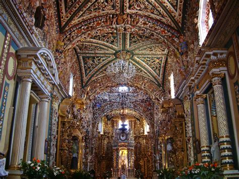 Templo Santa María Tonantzintla San Andrés Cholula Puebla México