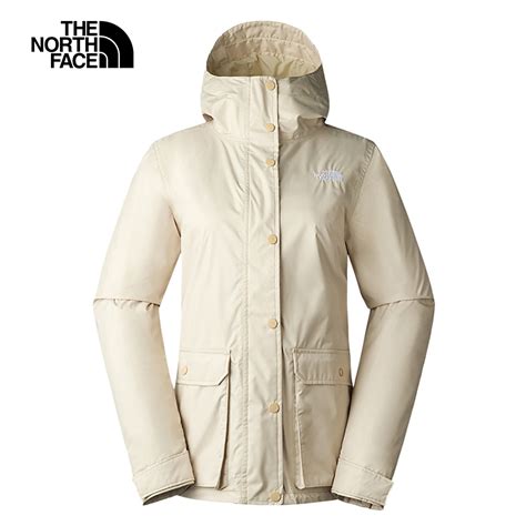 【the North Face 官方旗艦】北面女款米色防水透氣保暖連帽三合一外套｜88rw486 外套 Yahoo奇摩購物中心