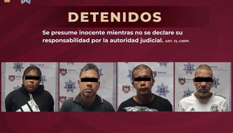 Detienen A Cuatro Sujetos Por Privaci N De La Libertad Y Lesiones