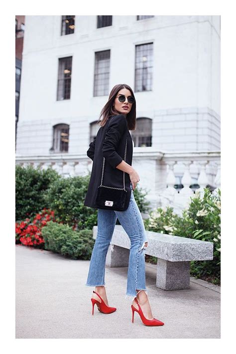 Total 70 Imagen Outfit Con Blazer Negro Y Jeans Abzlocal Mx