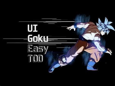 Ui Goku Easy Tod Follow Along Guide Dbfz Youtube