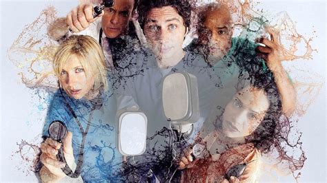 Tv Show Scrubs Donald Faison Christopher Turk Sarah Chalke Elliot Reid J D Zach Braff Judy Reyes