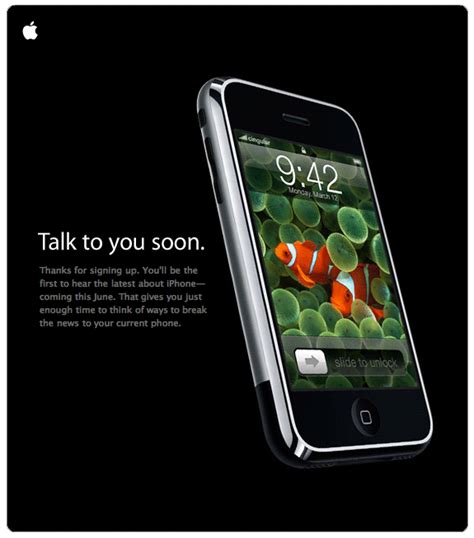 Apple Stokes Iphone Anticipation With E Mail Teaser Appleinsider