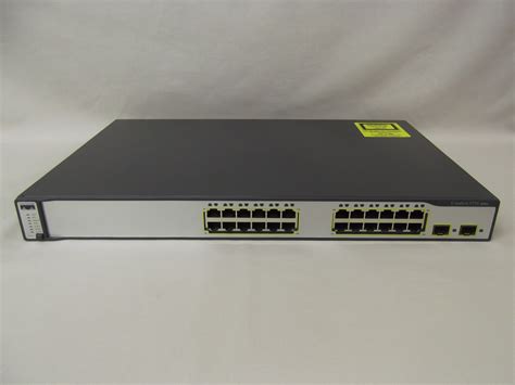 WS C3750 24TS E Cisco Catalyst 3750 24 10 100 Switch 2 SFP IT