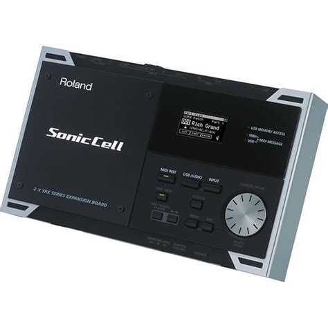 Clearance Roland Sonic Cell Expandable Synthesizer Module With Usb Audio Interface For Pc