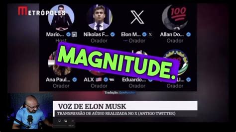 Morais Aparece Abatido Ap S Treta Elon Musk Cos Tv