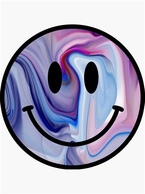 Tie Dye Smiley Face Hippie Tiedye Trippy Psychedelic Groovy