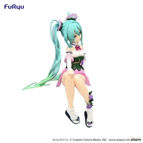 Noodle Stopper Figure Hatsune Miku Flower Fairy Asagao Morning Glory