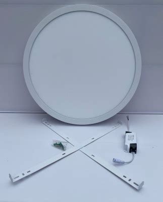 Panel Led Circular Sobrepuesto Xl W D Mm K