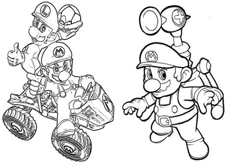 Livrinho Para Colorir Mario Bros Fazendo A Nossa Festa