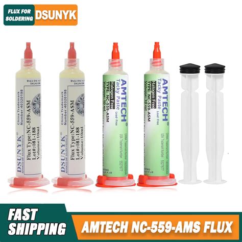 Flux Souder AMTECH NC 559 ASM Flux For Soldering 10cc Haute Qualit Flux