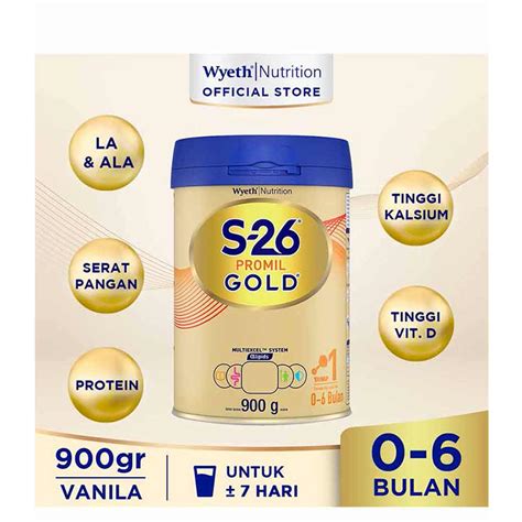 S Promil Gold Susu Formula Bayi Bulan Tahap G Klikindomaret