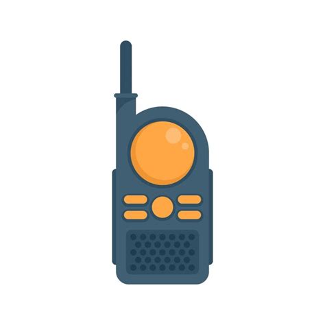 Icono De Walkie Talkie De Juguete Ilustraci N Plana Del Icono De Vector