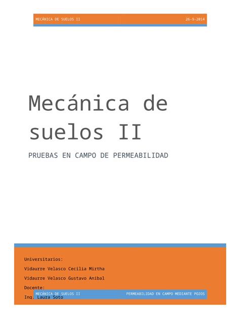 Docx Permeabilidad En Pozos Campo Docx Dokumen Tips