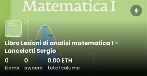 Libro Lezioni Di Analisi Matematica 1 Lancelotti Sergio Collection