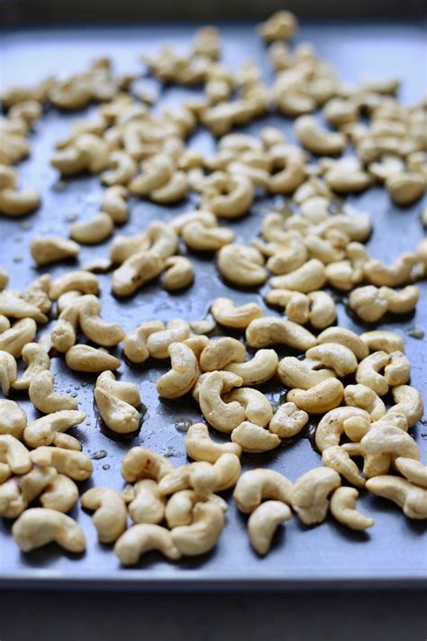 Sweet And Spicy Roasted Cashews The Conscientious Eater