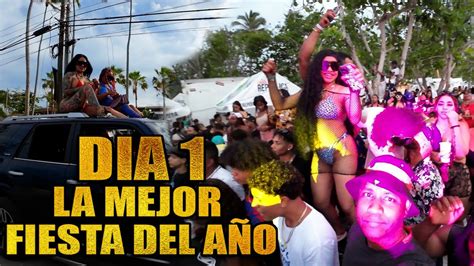 La MEJOR fiesta del AÑO Las Terrenas en semana santa DIA 1 YouTube