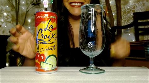 Asmr La Croix Cerise Limon Bubbly Drink Burps Youtube