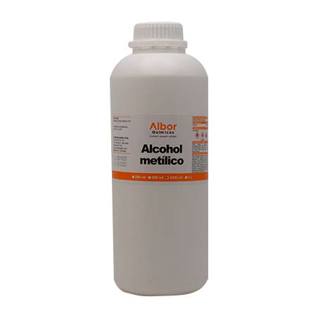 ALCOHOL METILICO X 1000ml ALBOR MDM Científica