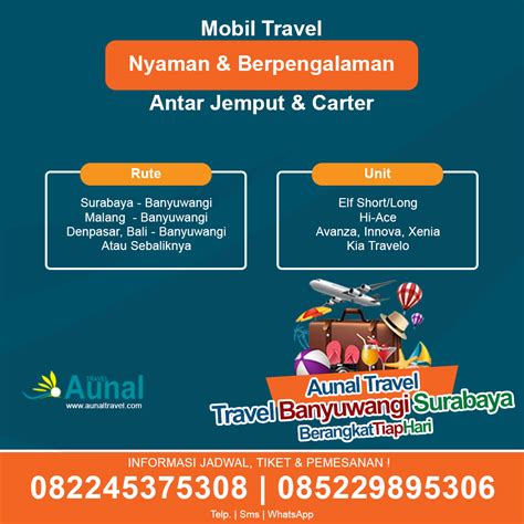 Travel Surabaya Banyuwangi Murah Pp Promo Aunal Travel