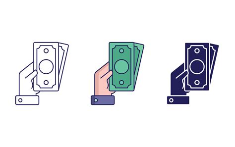 Money hand vector icon 23229013 Vector Art at Vecteezy