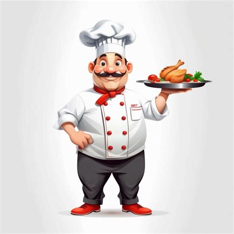 Premium Ai Image Vector Chef Character Design