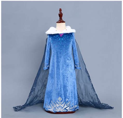 Disney Inspired Frozen Elsa Snow Princess Dress Costume Set Etsy