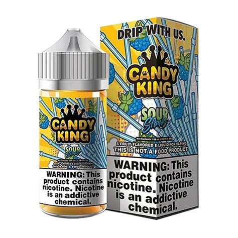 Candy King Vape Salts Sour Straws Broadway Smoke Shop