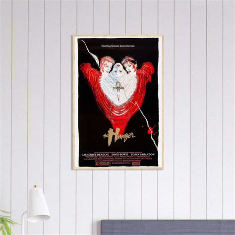 The Hunger Movie Poster, The Hunger (1983) Classic Vintage Movie Poster ...