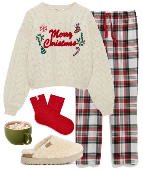 Christmas Morning Outfit Shoplook Christmas Morning Outfit Cozy