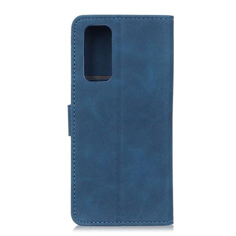 Khazneh Retro Wallet Vivo Y V Y S Blue