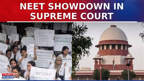 NEET Showdown In Supreme Court Apex Court Issues Notice To NTA Centre