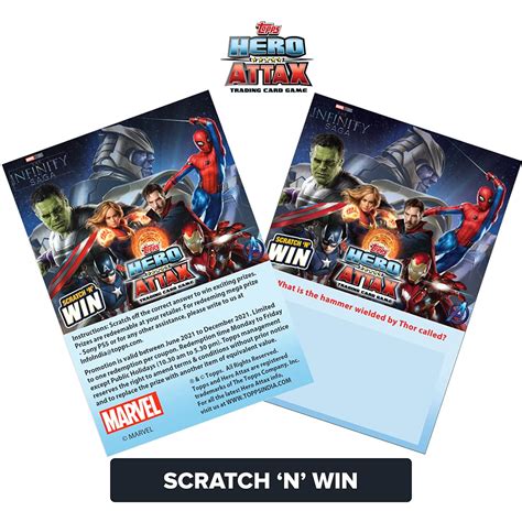 Topps Marvel Hero Attax Tcg Collection Power Pack I Themed