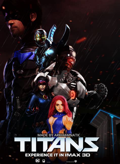 Titans movie poster by ArkhamNatic on DeviantArt