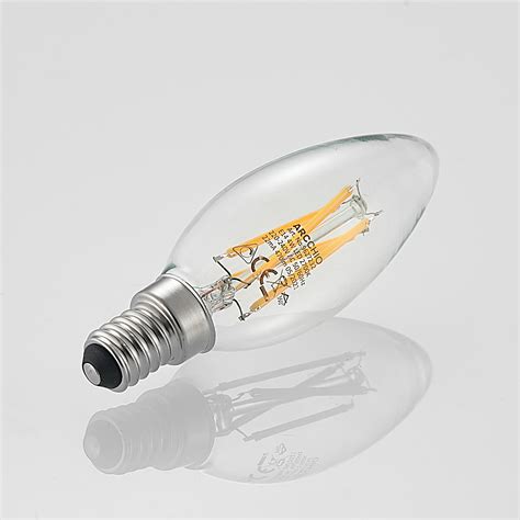 Ampoule Led Filament E W Bougie Dim X Luminaire Fr