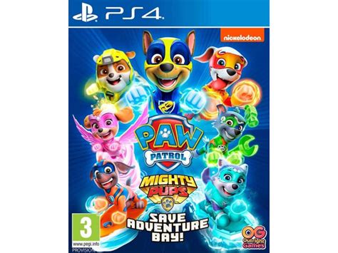 Outright Games Ps4 Paw Patrol On A Roll Mighty Pups Compilation Cena